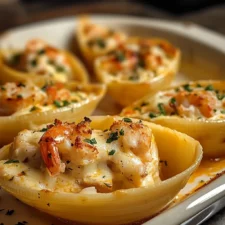 Best Creamy Seafood Stuffed Shells Recipe
