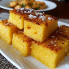 Baked Polenta Squares Recipe