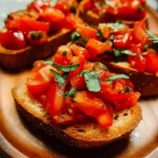 Easy Tomato Bruschetta Recipe
