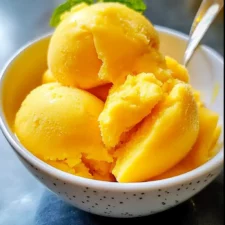 Sweet Mango Sorbet Recipe
