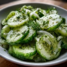 Cucumber Dill Salad Recipe