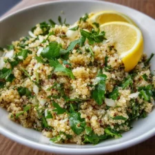 Lemon Herb Quinoa Salad Recipe